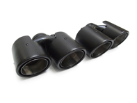 DesignTek Auspuffendrohre Twin Carbon Fiber Effect für Porsche 997 - 3606409744, 06-8612-2, 152402-05, 99711115100, 99711115101, 99711198110, 99711198111, 99711115200, 99711115201, 99711198210, 99711198211, 99711198234, 99711198134